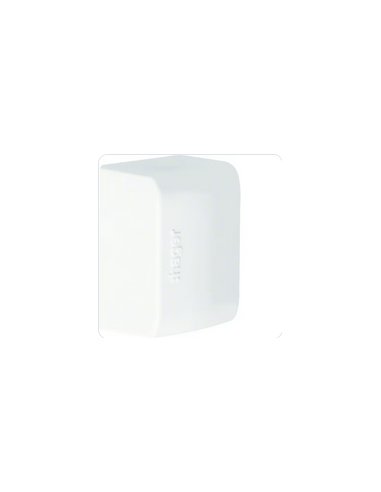 Embout pour moulure Ateha 16x30mm Blanc HAGER ATA163069016