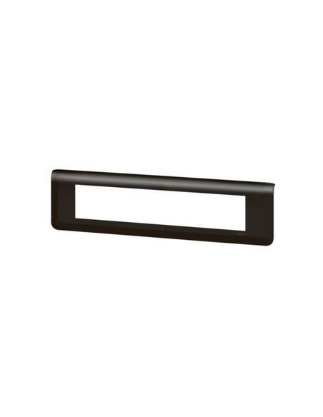 Plaque de finition horizontale Mosaic pour 10 modules noir mat LEGRAND 079010L
