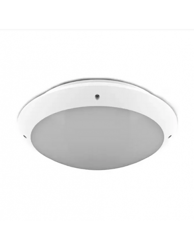 Plafonnier LED CASA Hublot rond avec Détecteur RF 20 Watts Ø300mm 4000K IP65 MIIDEX VISION-EL 7788201