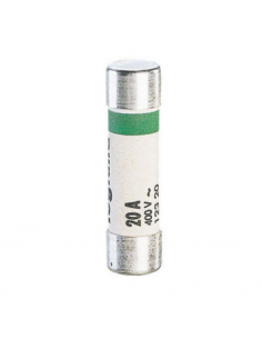 Cartouche cylindrique domestique 8,5x31,5mm avec voyant 20A LEGRAND 012420