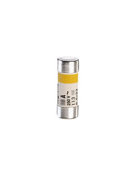 Cartouche cylindrique domestique 8,5x23mm sans voyant 4A LEGRAND 011304