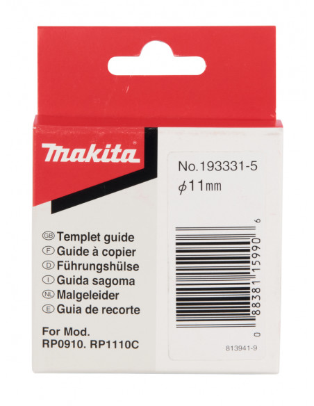 Guide à copier 9mm x 11mm x 11,5mm MAKITA 193331-5