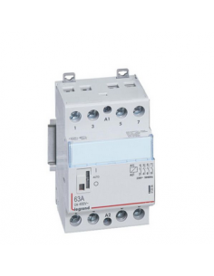 Contacteur de puissance CX³ bobine 230V 4 Pôles 250V 63A contact 4F 3 modules LEGRAND 412556 2