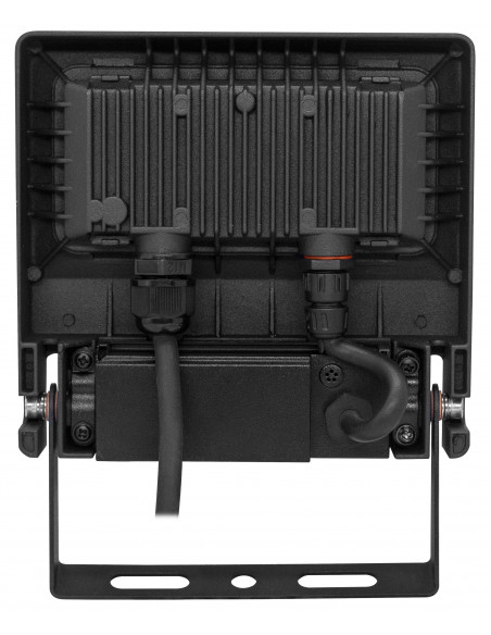 MICHELLE Projecteur Extérieur IP65 IK08 noir 110° LED intégrée 30 Watts 4000K avec détecteur PIR ARIC 51268
