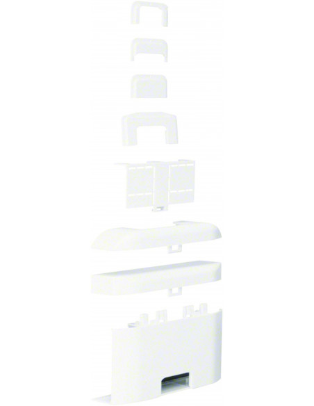 Té Dérivation 3D Pure pour moulure Ateha 20x50 mm HAGER ATA205089016