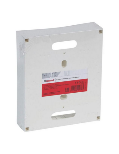 Platine pour disjoncteur d'abonné ERDF 225x 90x53mm LEGRAND 092736