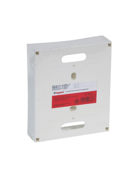 Platine pour disjoncteur d'abonné ERDF 225x 90x53mm LEGRAND 092736