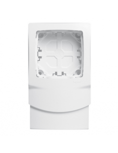 Cadre Appareillage saillie 1 poste pose le long des moulures DLPlus épaisseur 12,5mm blanc LEGRAND 031404