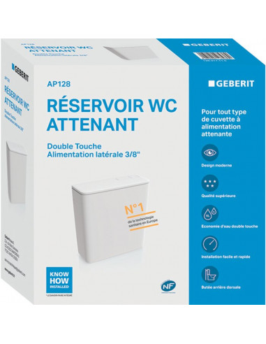 RESERVOIR  WC AP128 DOUBLE TOUCHE...