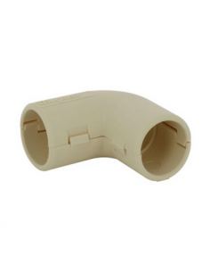 Coude équerre 90° IP40 diam.16mm sable RAL1015 LEGRAND 06222 2