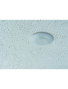 Détecteur de présence KNX encastré au plafond avec ressorts couverture à 360° THEBEN 1039053