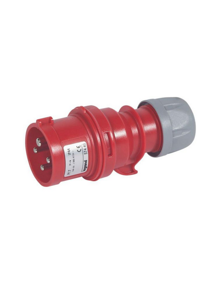 Fiche inverseur de phases P17 IP44 16A de 380V~ à 415V~ 3P+T LEGRAND 057440