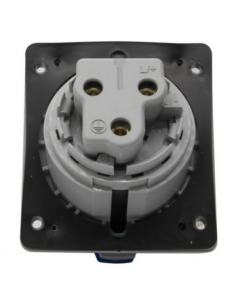 Prise à entraxes unifiés fixe P17 IP44 32A 250V 2P+T LEGRAND 555284 2