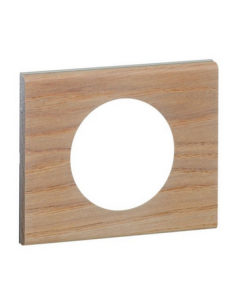 Plaque Céliane Matières 1 poste finition Chêne Blanchi LEGRAND 069051 2