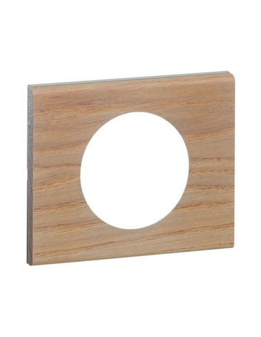 Plaque Céliane Matières 1 poste finition Chêne Blanchi LEGRAND 069051