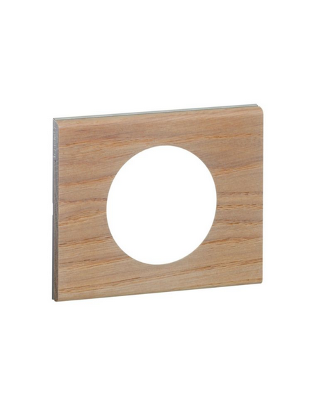 Plaque Céliane Matières 1 poste finition Chêne Blanchi LEGRAND 069051