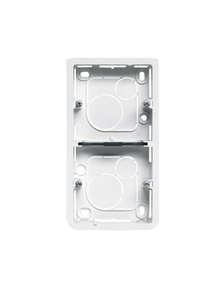 Cadre saillie profondeur 40mm Mosaic pour 5 ou 2x2 modules vertical LEGRAND 080282