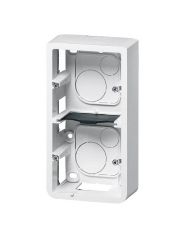 Cadre saillie profondeur 40mm Mosaic pour 5 ou 2x2 modules vertical LEGRAND 080282