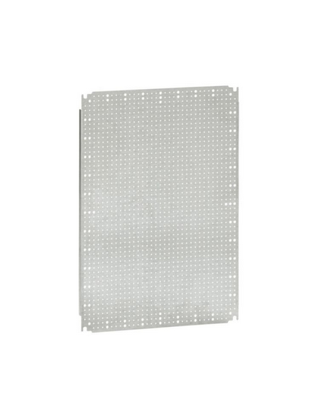 Plaque Lina 12,5 pour coffret Atlantic ,Atlantic Inox et Marina hauteur 600mm x largeur 400mm LEGRAND 036022