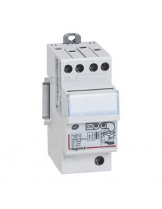 Parafoudre pour protection tableau d'abonné avec protection intégrée type2 Imax 12kA/pôle 1P+N 2 modules LEGRAND 003951 2
