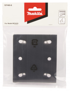 Plateau carré auto-agrippant pour ponceuse vibrante BO4555 MAKITA 197465-6 2