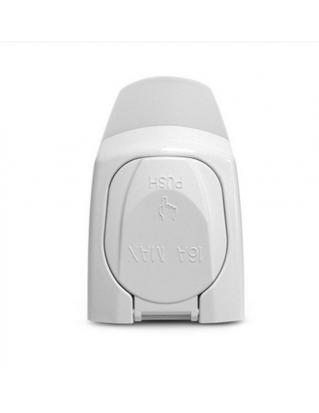 Réglette Compacto LED Salle de bain pour ampoule S19 avec Bouton ON/OFF et Prise MIIDEX VISION-EL100314
