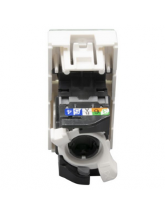 Prise RJ45 catégorie 5e UTP Mosaic 1 module blanc LEGRAND 076551 2