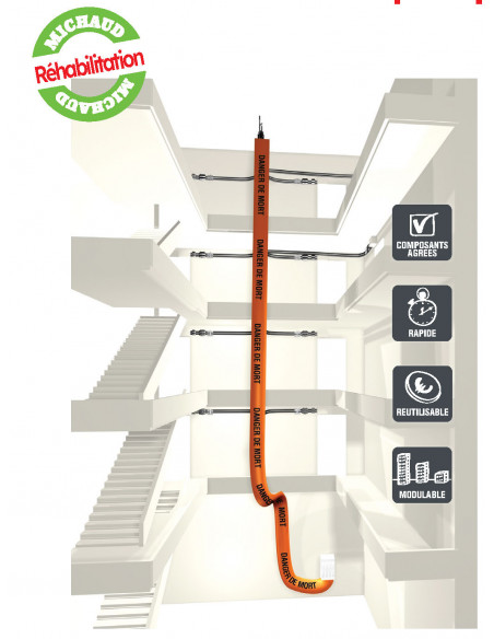 Pack DI 1 TRI colonne provisoire RAPID'PRO MICHAUD EA005