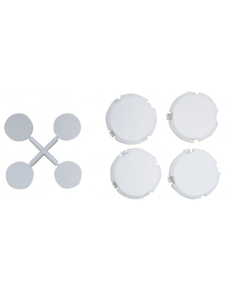 lot de 4 bouchons Classe 2 + 4 obturateurs MICHAUD EE001