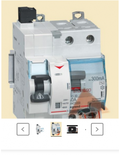 Réenclencheur automatique STOP and GO standard DX³ 230V~ 2 modules LEGRAND 406288 2