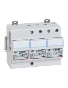 Parafoudre pour protection tableau d'abonné avec protection intégrée type2 Imax 12kA/pôle 3P+N 6 modules LEGRAND 003953 2