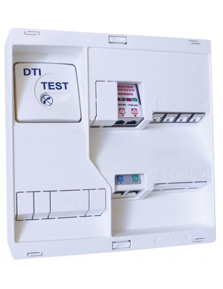 TDC NÉO Grd2TV - 4 RJ45 DTI + Filtre TV 2S MICHAUD LB217