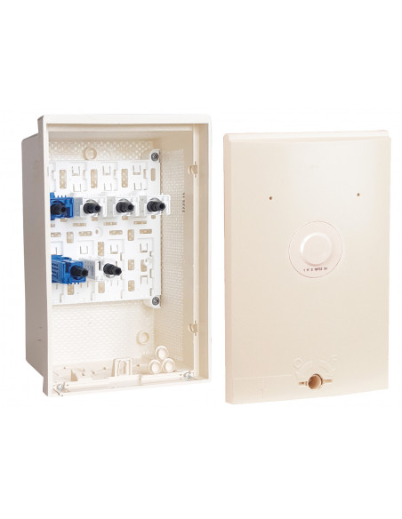 Coffret CIBE MONO 60A éclair + téléreport MICHAUD N359