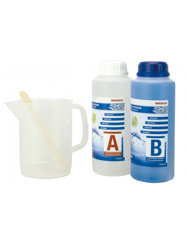 Gel bi-composant bouteille 1l MICHAUD N707