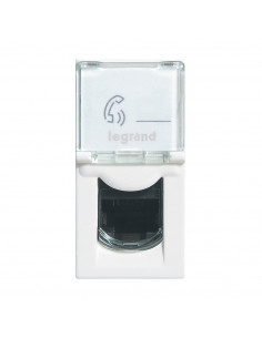 RJ45 CAT6 1 MOD MOSAIC COMPO LEGRAND 099645