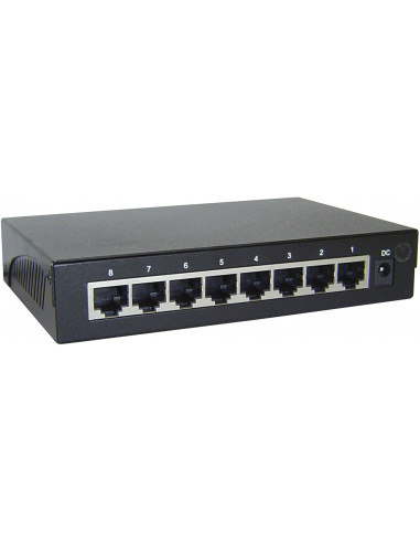 Switch de capacité 8 ports type RJ45 Gigabit MICHAUD Q192