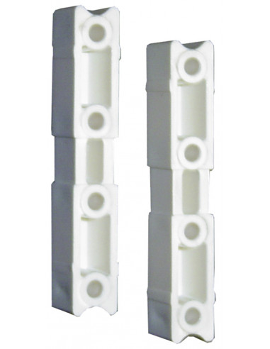 Lot de 2 pattes de liaison pour goulotte GTL MICHAUD Q345