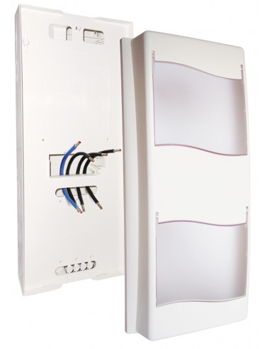 Panneau 250x550 pour compt. TRI + DISJ avec habil. MICHAUD R092