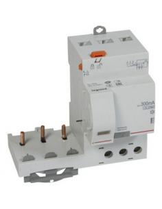 Bloc différentiel adaptable à vis DX³ pour disjoncteur 1 module par pôle 3 Pôles 400V~ 63A type F 300mA LEGRAND 410489 2