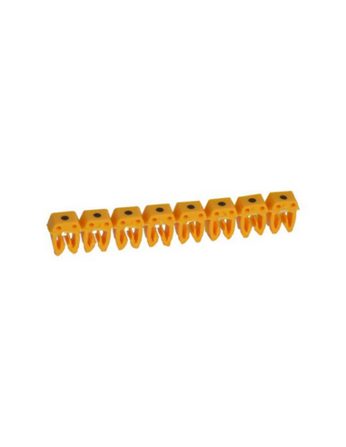 300 Repères CAB 3 pour filerie 1,5mm² à 2,5mm² avec signe conventionnel point LEGRAND 038281
