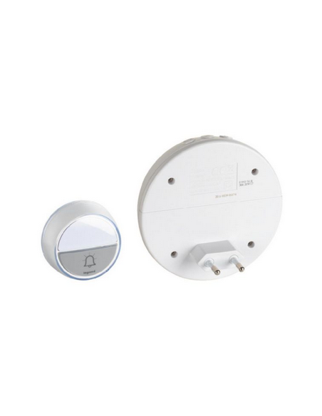Kit carillon radio sans fils Confort plug-in 230V blanc LEGRAND 094254