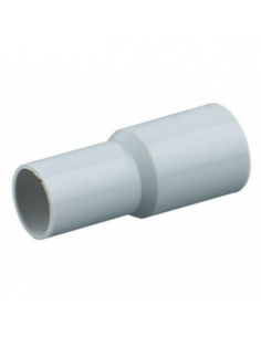 Manchon réducteur pour conduits D.25mm pour réduction de 25 à 20mm gris RAL7035 LEGRAND 06012 2