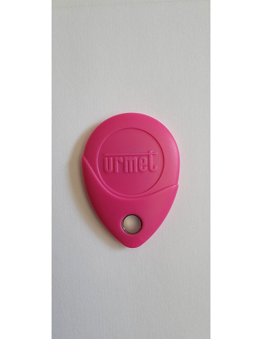 Clé de proximité 13,56 MHz Rose URMET MEMOPROX/RO