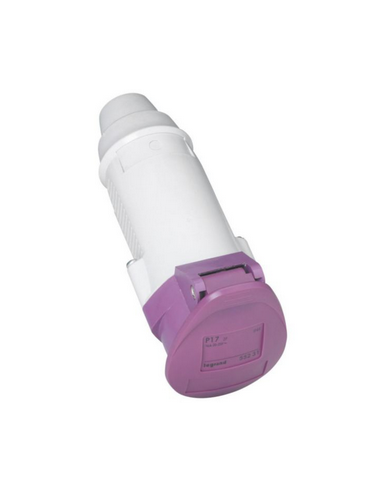 Prise mobile P17 IP44 16A de 20V~ à 25V~ 2 Pôles LEGRAND 055231
