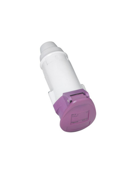 Prise mobile P17 IP44 16A de 20V~ à 25V~ 2 Pôles LEGRAND 055231