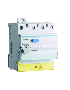 Interrupteur différentiel 3P+N 63A 300mA type F Bornes décalées HAGER CFF863F 2