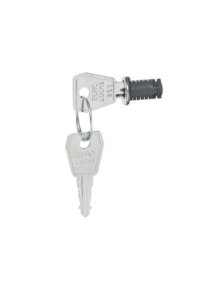 Serrure à clé n° 850 pour coffrets étanches Plexo LEGRAND 001966