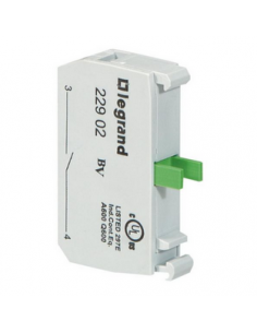 Bloc pour tête non lumineuse Osmoz raccordement à vis NO LEGRAND 022902 2