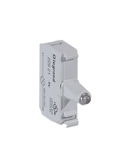 Bloc pour tête lumineuse Osmoz raccordement à vis - 48V~ ou 48V continu rouge LEGRAND 022921