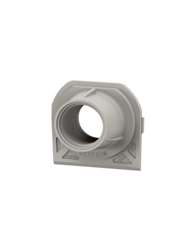 Embout presse-étoupe de remplacement pour boîtier saillie étanche Plexo 1 entrée filetage ISO20 gris LEGRAND 069660L